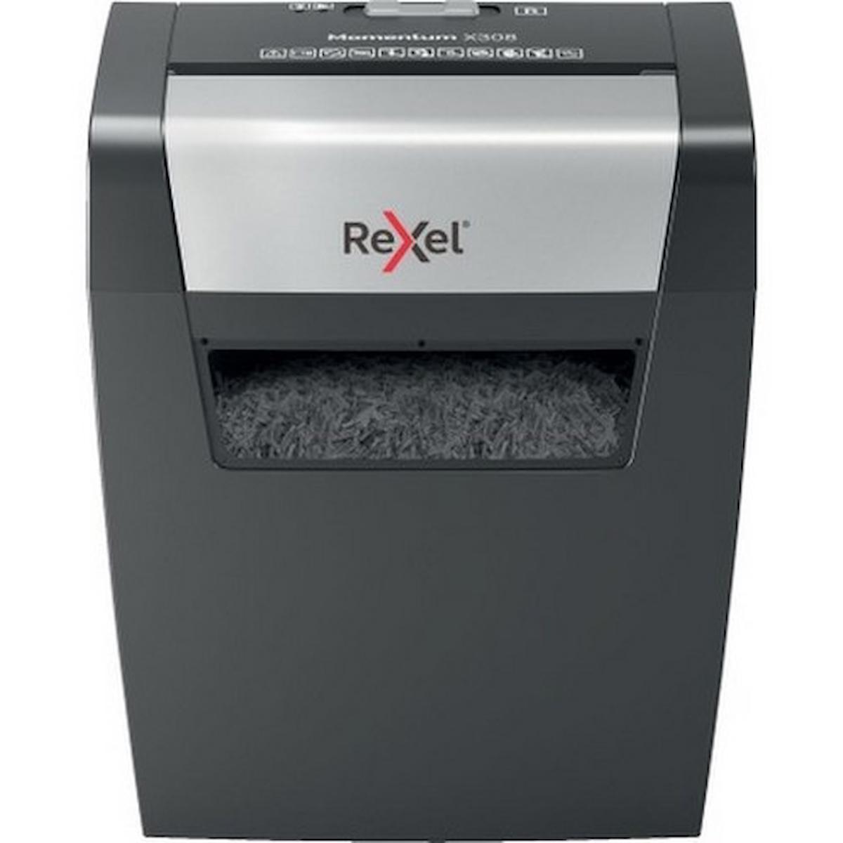 REXEL MOMENTUM X308 EVRAK İMHA MAKİNESİ ( SİYAH )