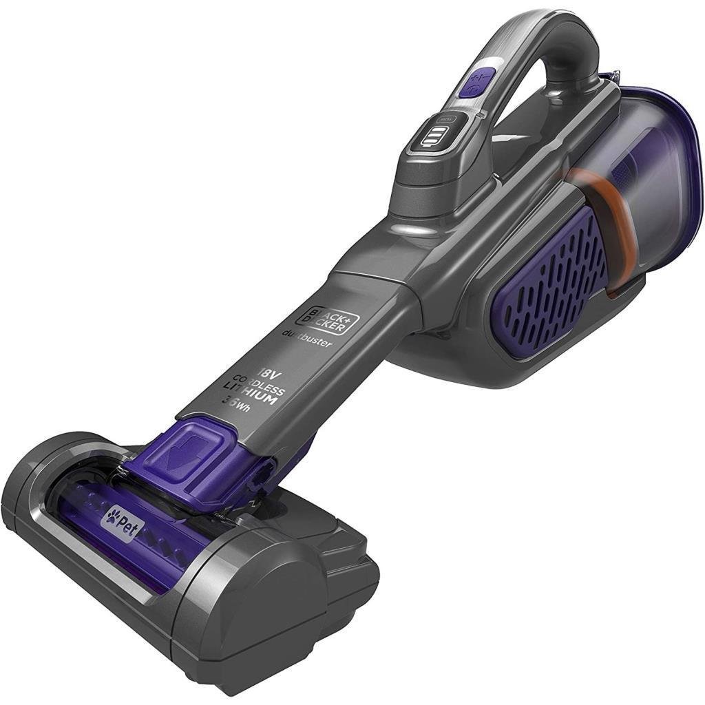 Black+Decker BHHV520BFP 18V Şarjlı Standard Girişli Pet Uzayabilen Başlıklı El Süpürgesi