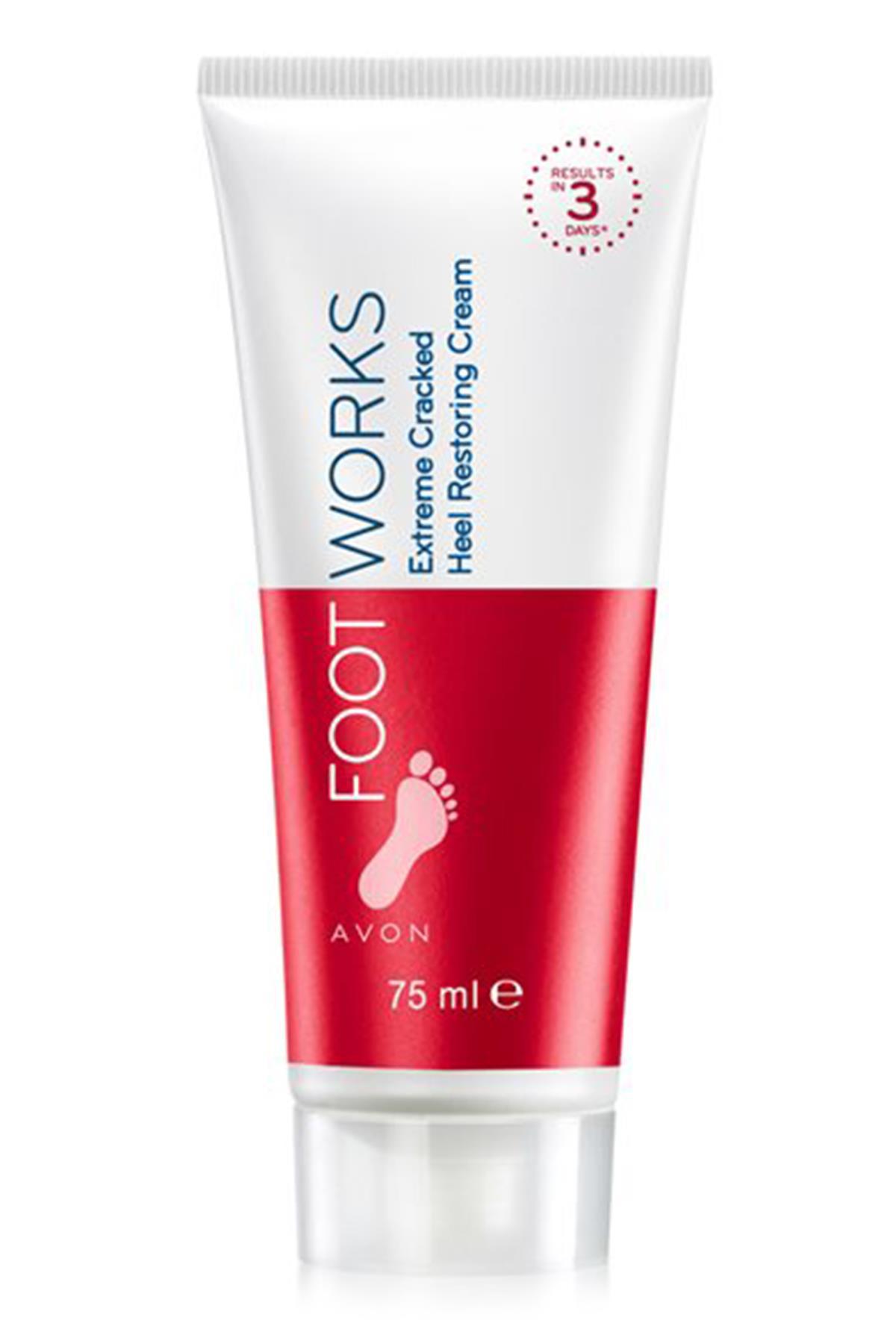 Avon Foot Works Çatlak Topukları Onarıcı Ayak Kremi 75 Ml.