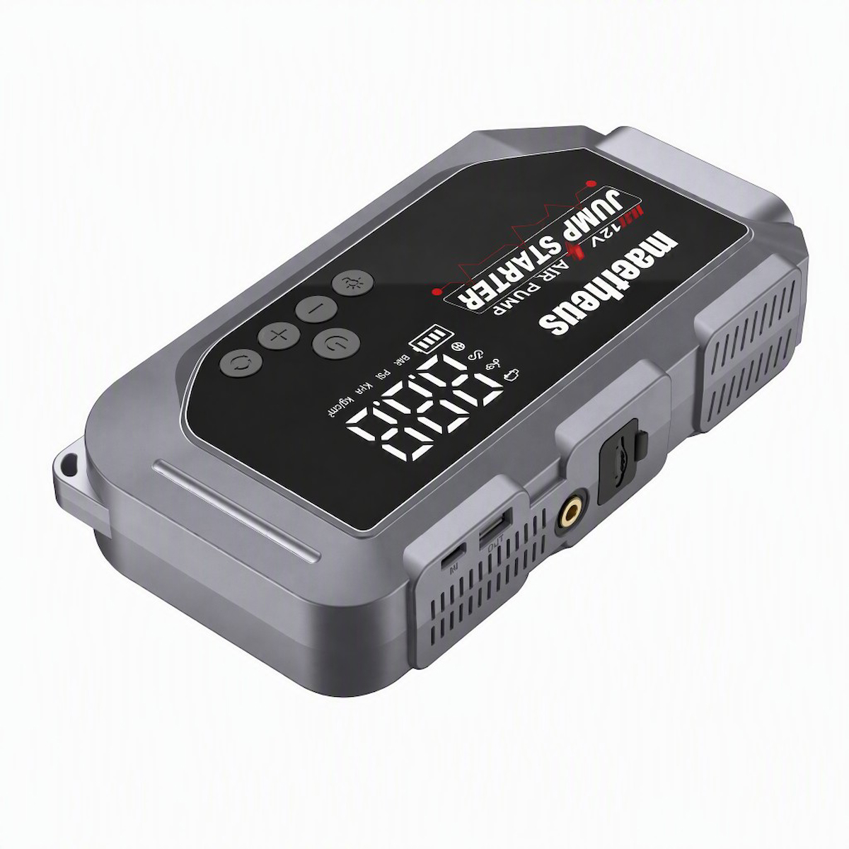 24000 mAh 4in1 Akü Takviye Cihazı | 150 PSI Kompresör | Lastik Şişirme | Powerbank | EVA Çanta | 4000A Tepe Akım