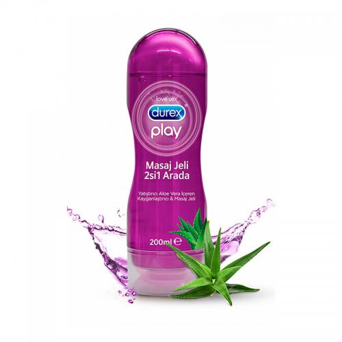 Durex Play Masaj Jeli ve Kayganlaştırıcı Aloe Verali 200 Ml