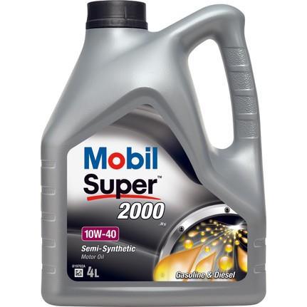 Mobil Super 2000 X1 10W-40 Yarı Sentetik 4 lt Benzin-Dizel Motor Yağı