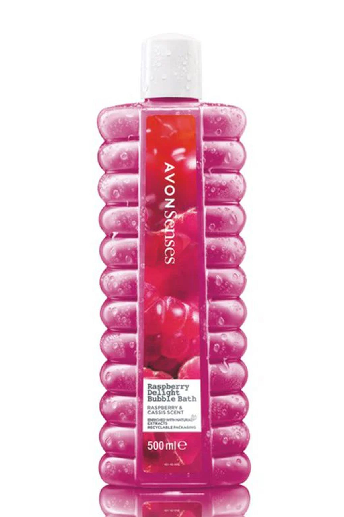 Avon Raspberry Delight Frambuaz ve Frenk Üzümü Kokulu Banyo Köpüğü 500 Ml.