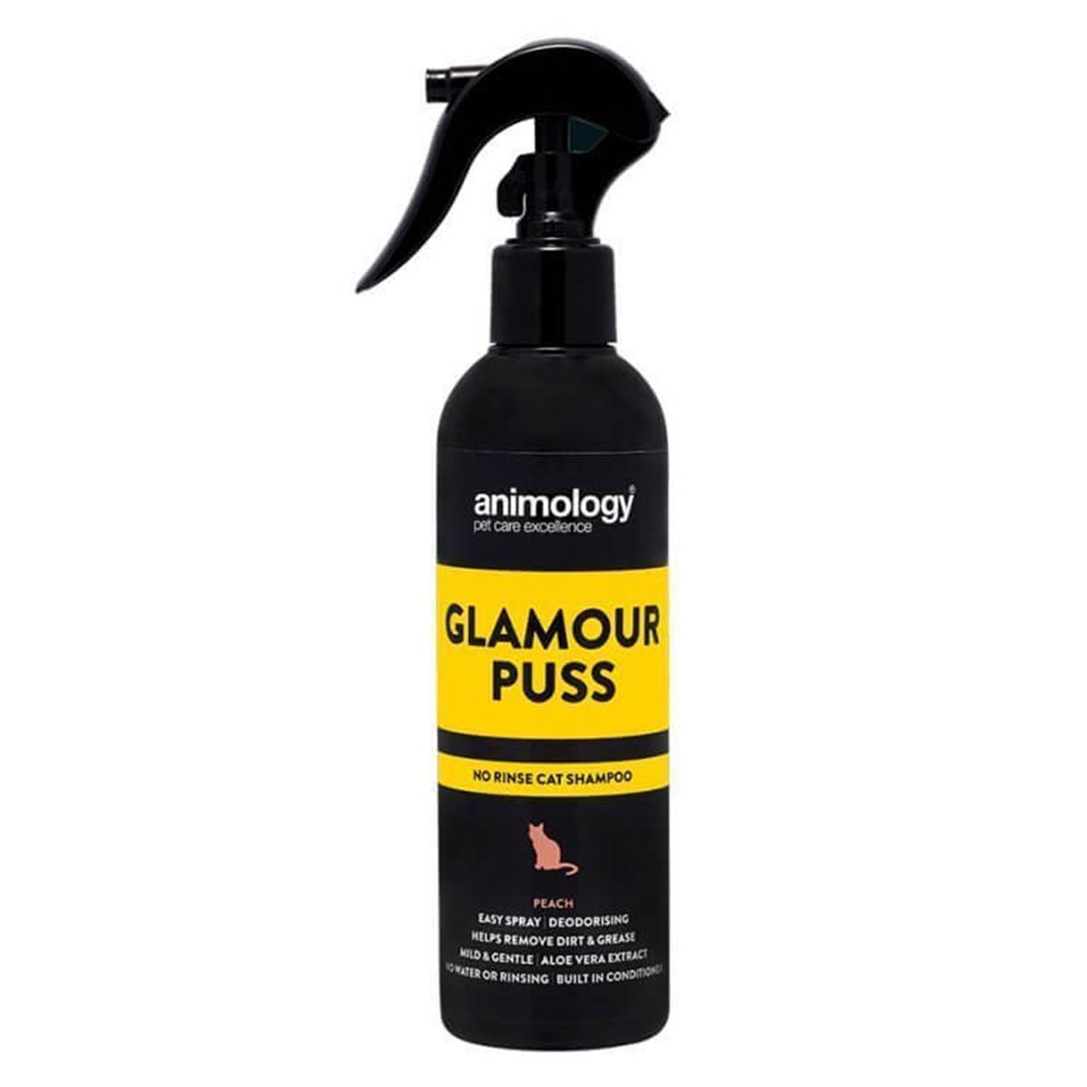 Animology Glamour Puss Şeftali Kokulu Kuru Kedi Şampuanı  250 Ml