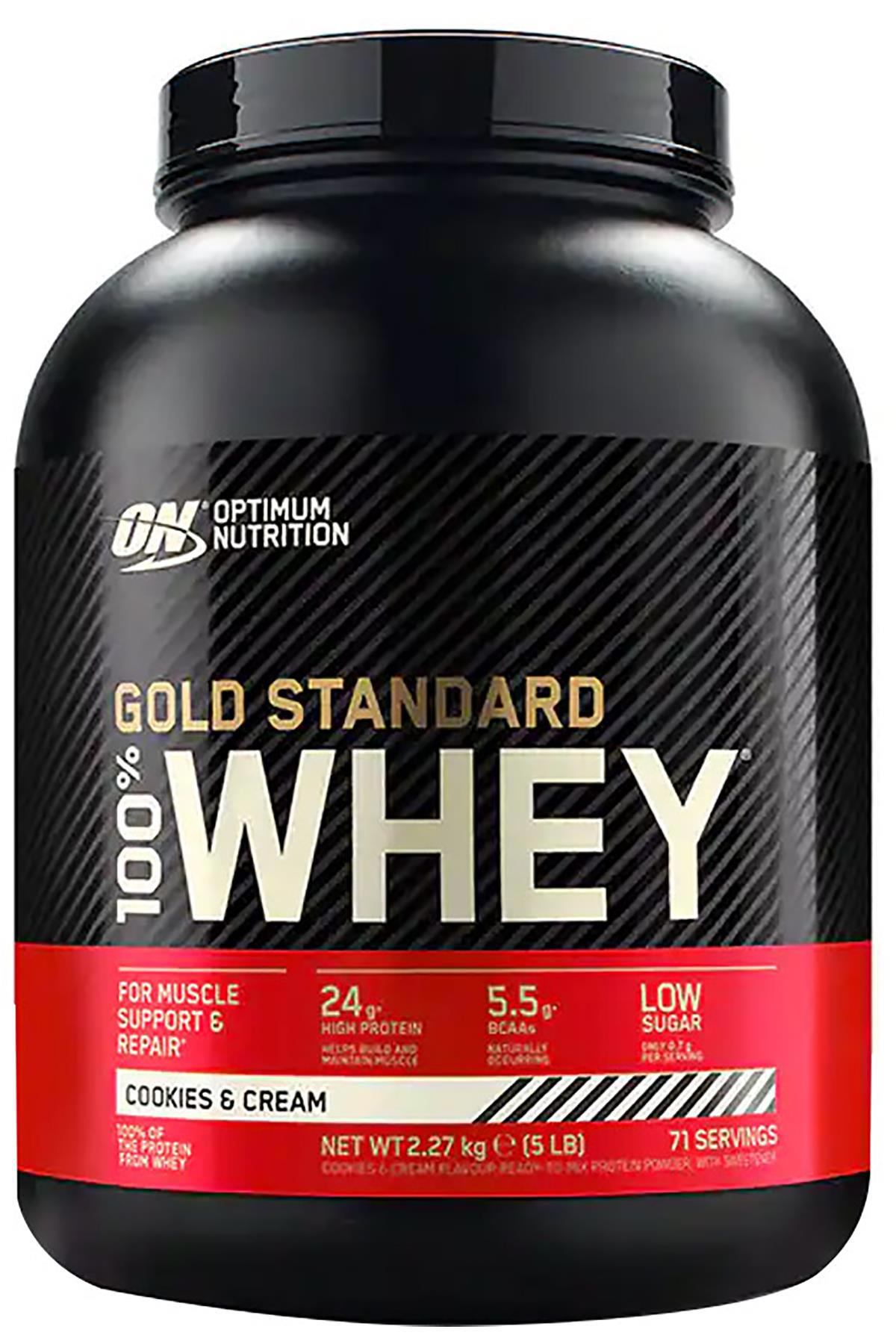 100% Whey Protein Cookies Cream 2270GR