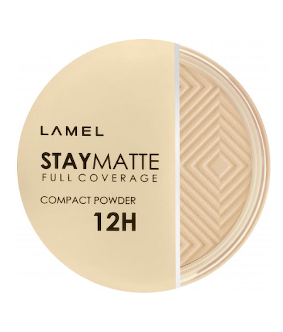 Lamel Stay Matte Compact Kalıcı Mat Pudra No 401