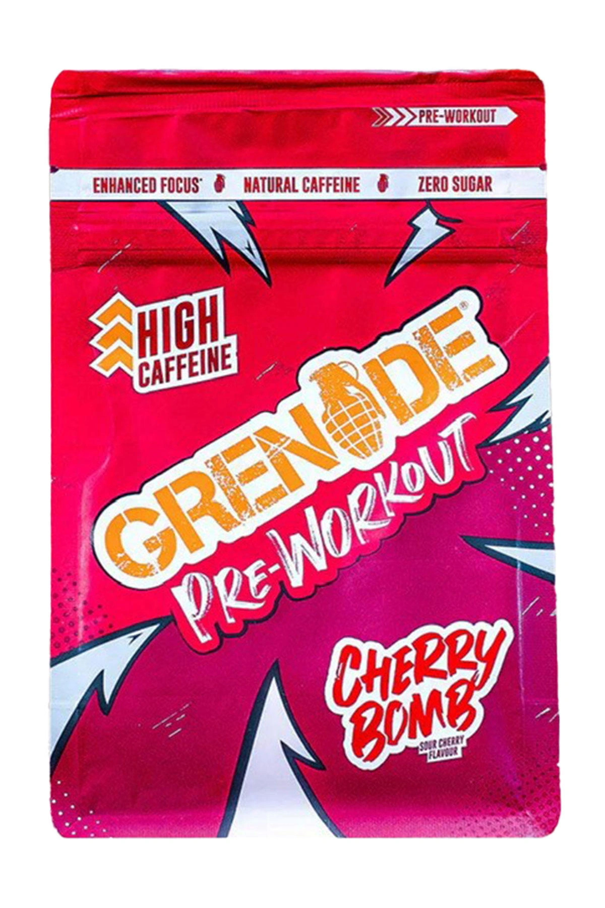 Grenade Pre-Workout 330gr Kiraz