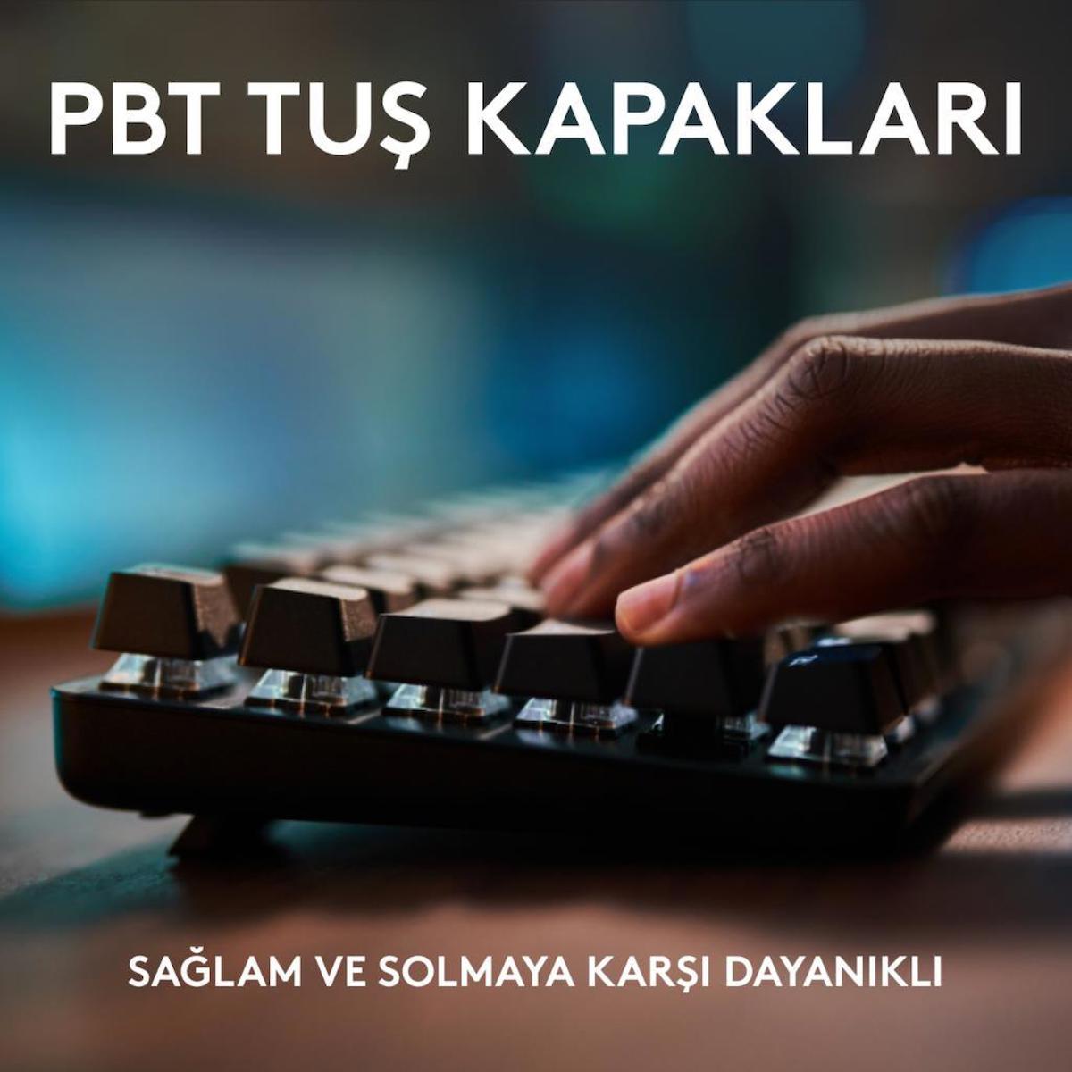 Logitech G413 SE TKL 920-010564 Kablolu LED Aydınlatmalı Mekanik Oyuncu Klavyesi – Siyah