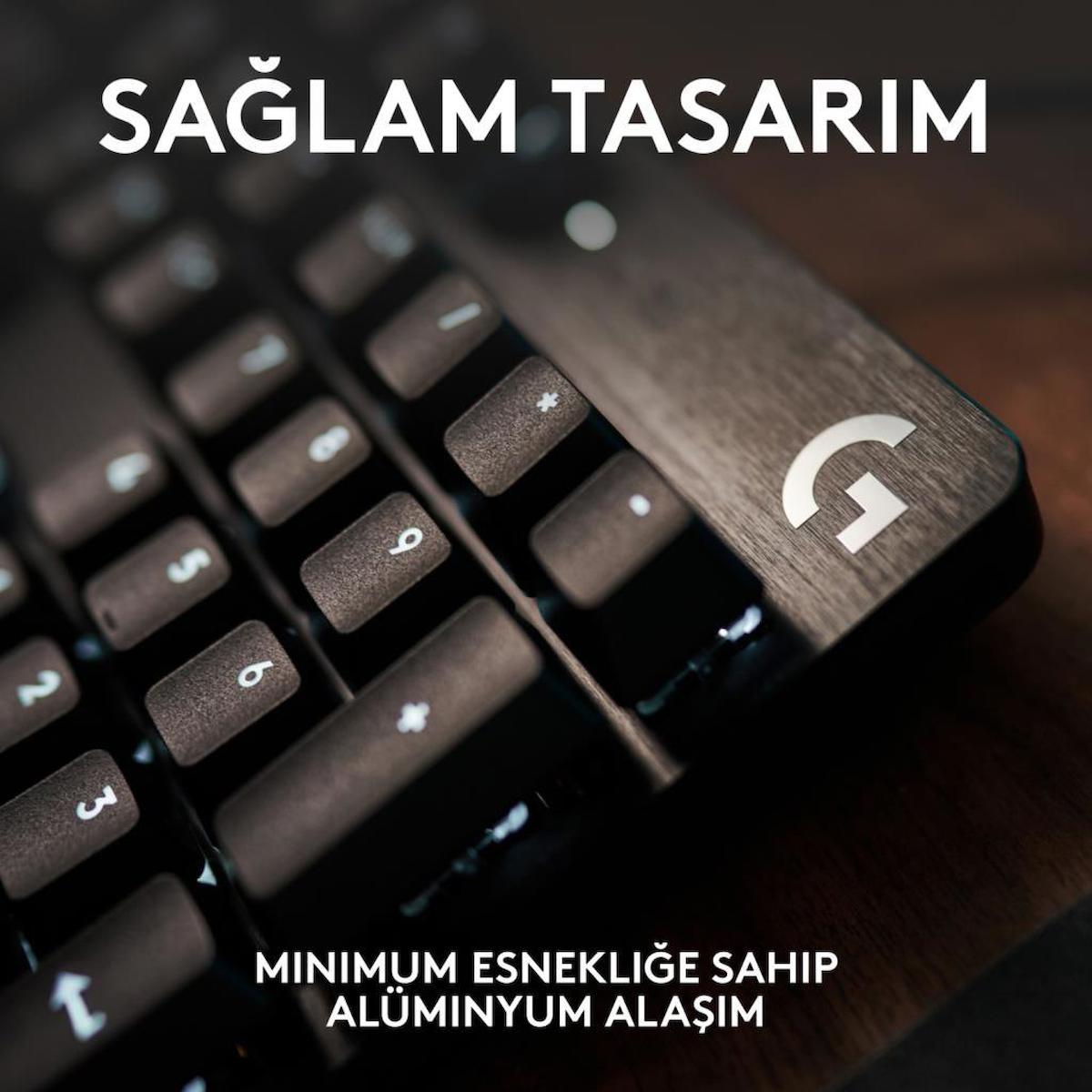 Logitech G413 SE TKL 920-010564 Kablolu LED Aydınlatmalı Mekanik Oyuncu Klavyesi – Siyah