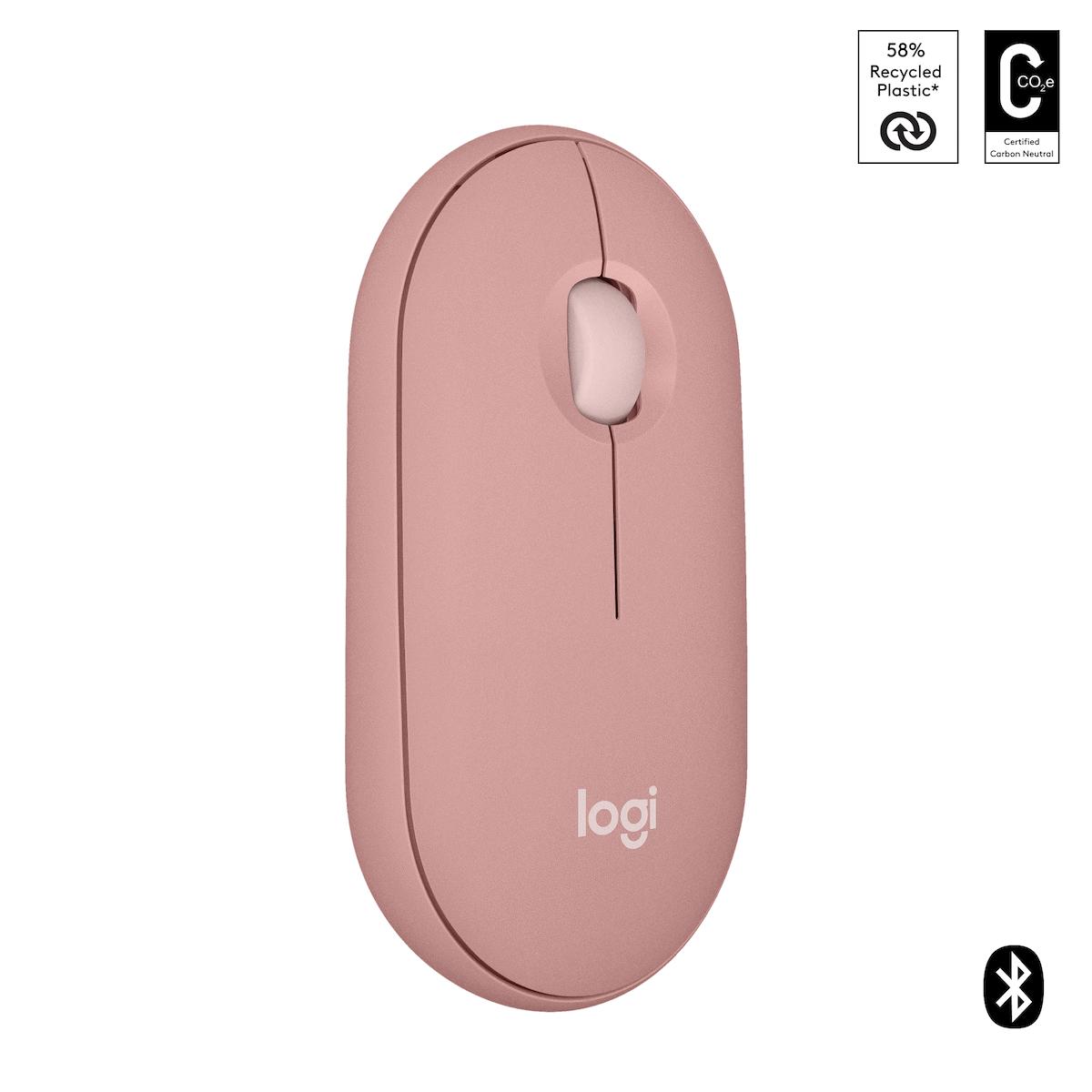 Logitech M350s Pebble 2 Kablosuz Mouse – Pembe 910-007014