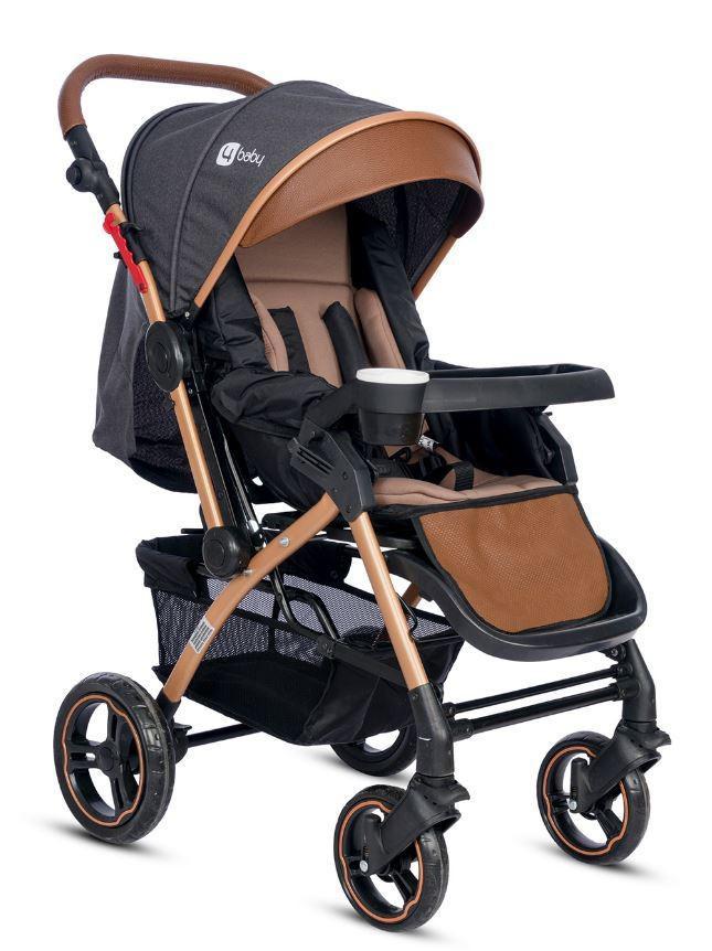 4 Baby AB350 Active plus Gold Çift yönlü Bebek Arabası Antrasit