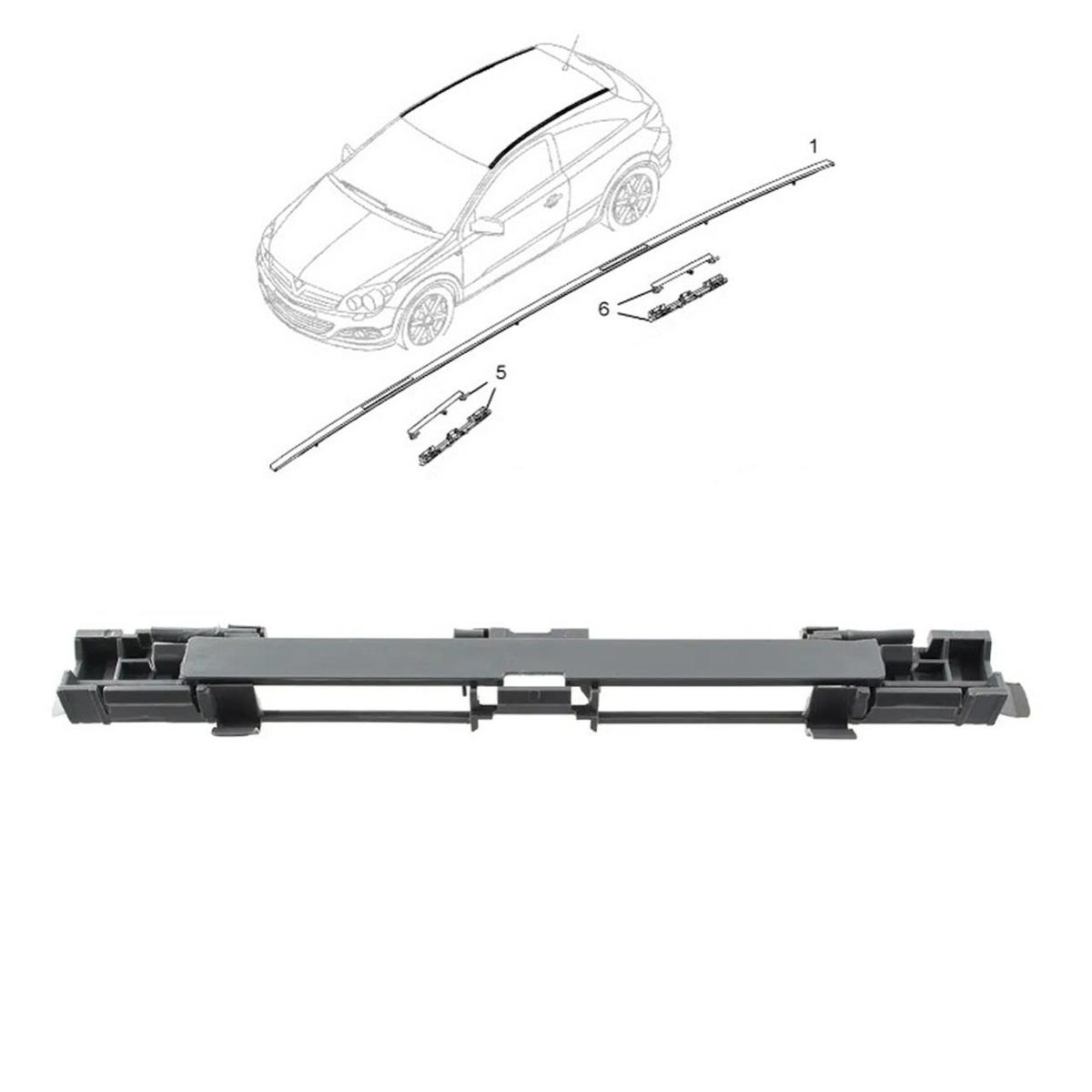 Opel Astra H Tavan Çıta Kapağı Ön / Arka İthal 5187915