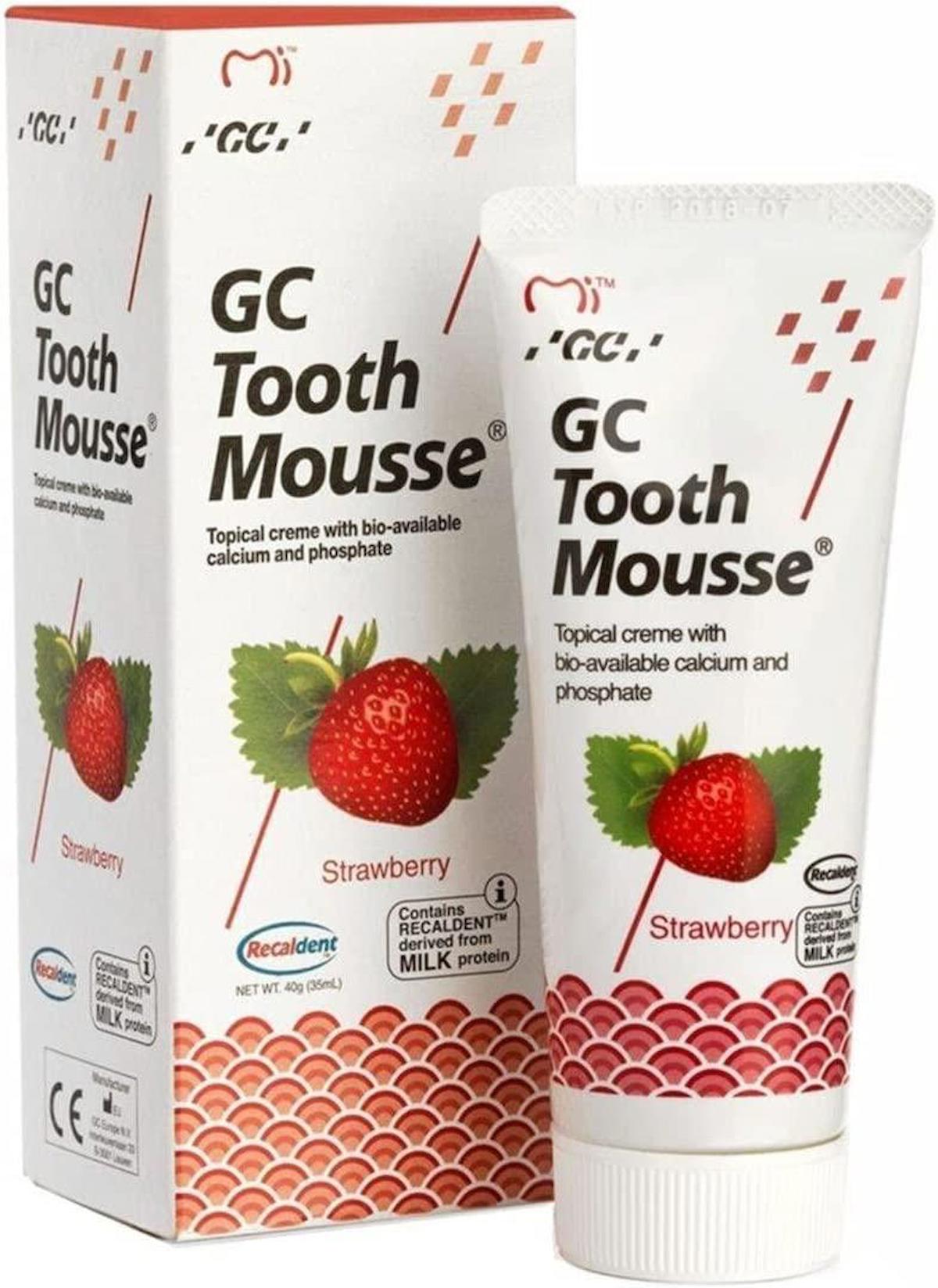 GC Tooth Mousse Çilek 40 gr