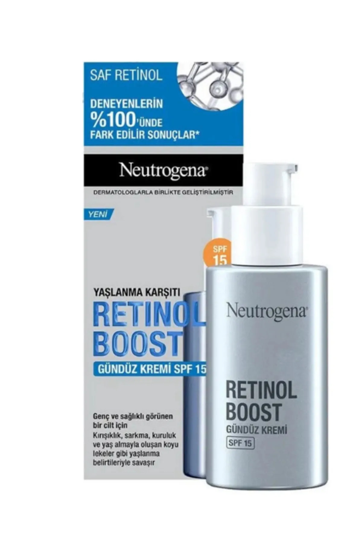 Retinol Boost Kırışıklık Karşıtı Spf Gündüz Kremi 50 ml