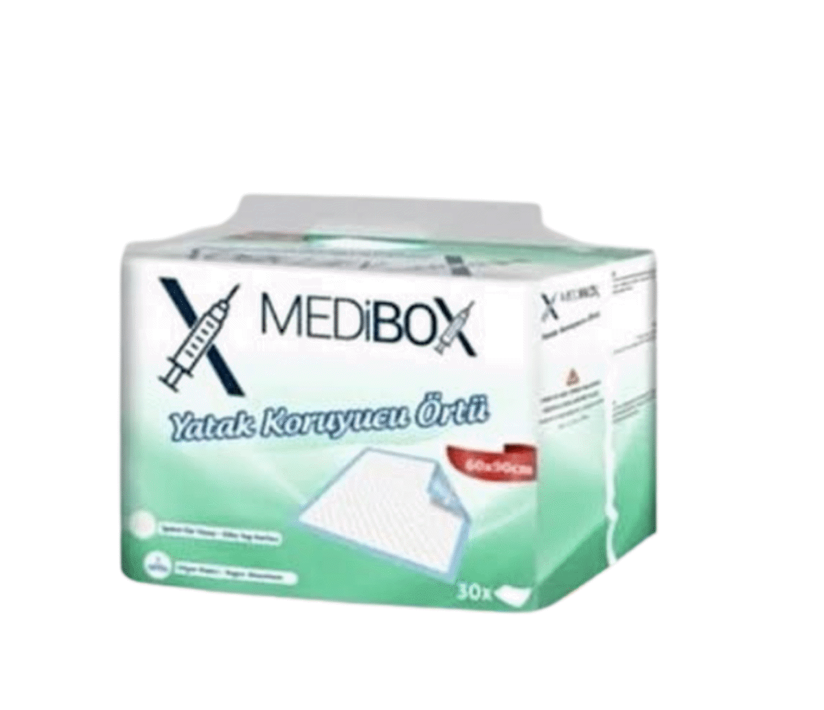 MEDİBOX Yatak Koruyucu Örtü 60x90 30 Lu (Kedi/Köpek Çiş Pedi)