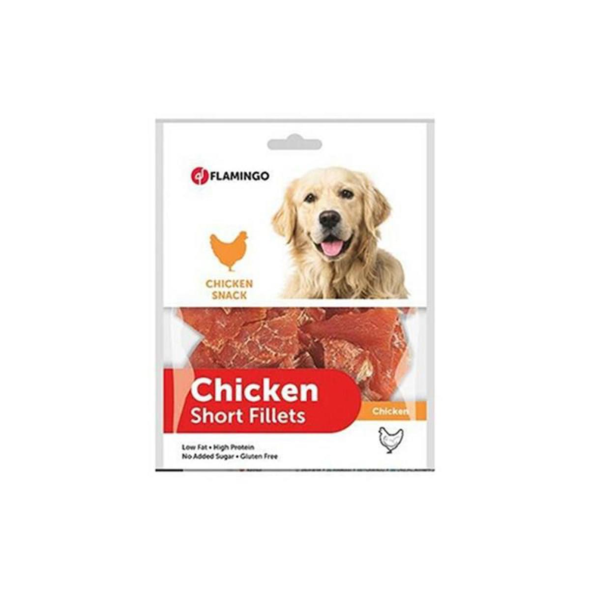 Flamingo Chicken Et Parçalı Köpek Ödülü 170 Gr