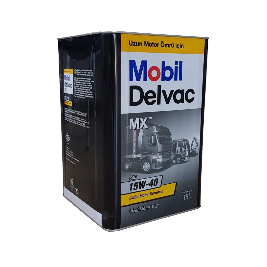 Mobil Delvac Mx 15W-40 18 lt Dizel Motor Yağı