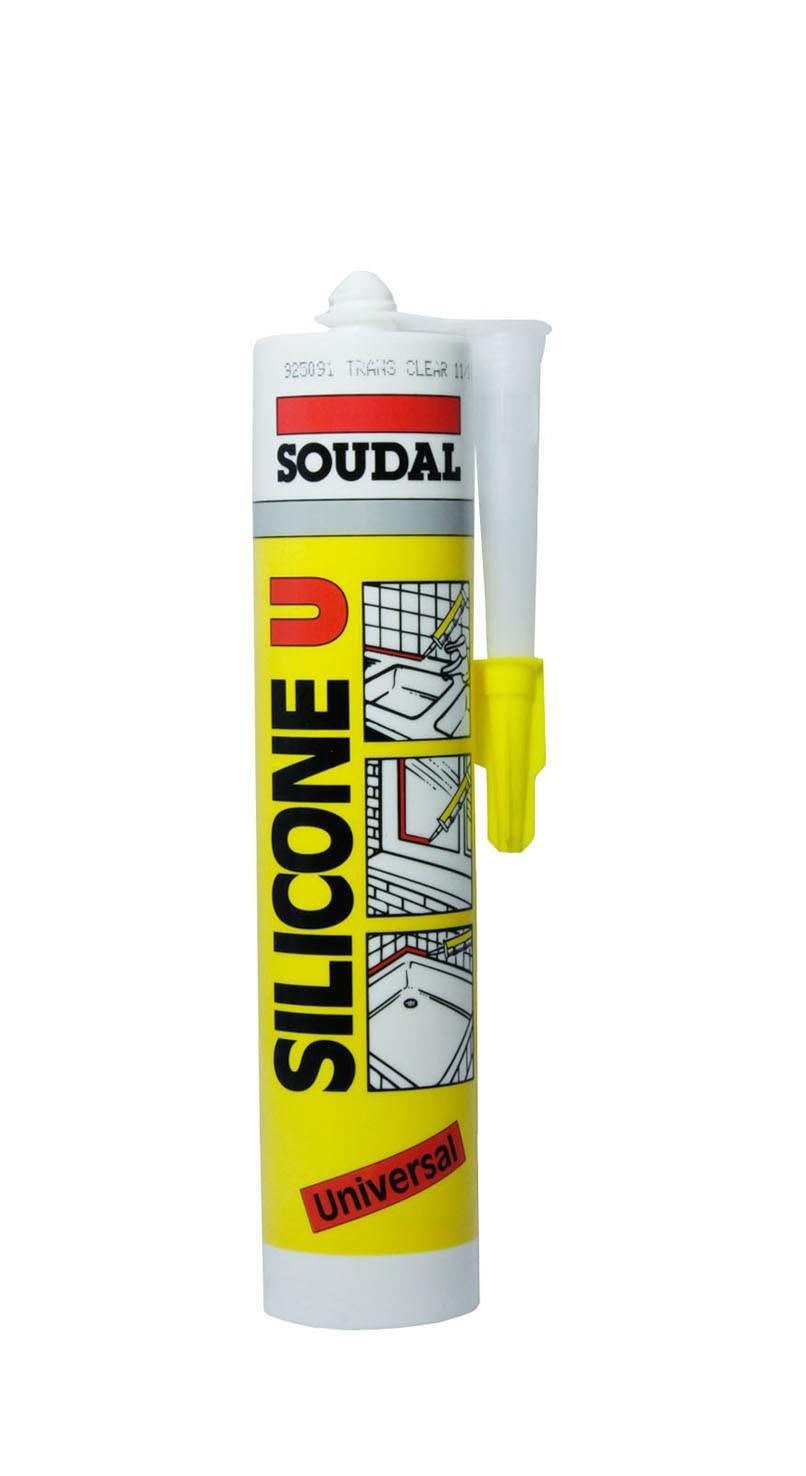 Soudal Silikon Şeffaf 280 gr