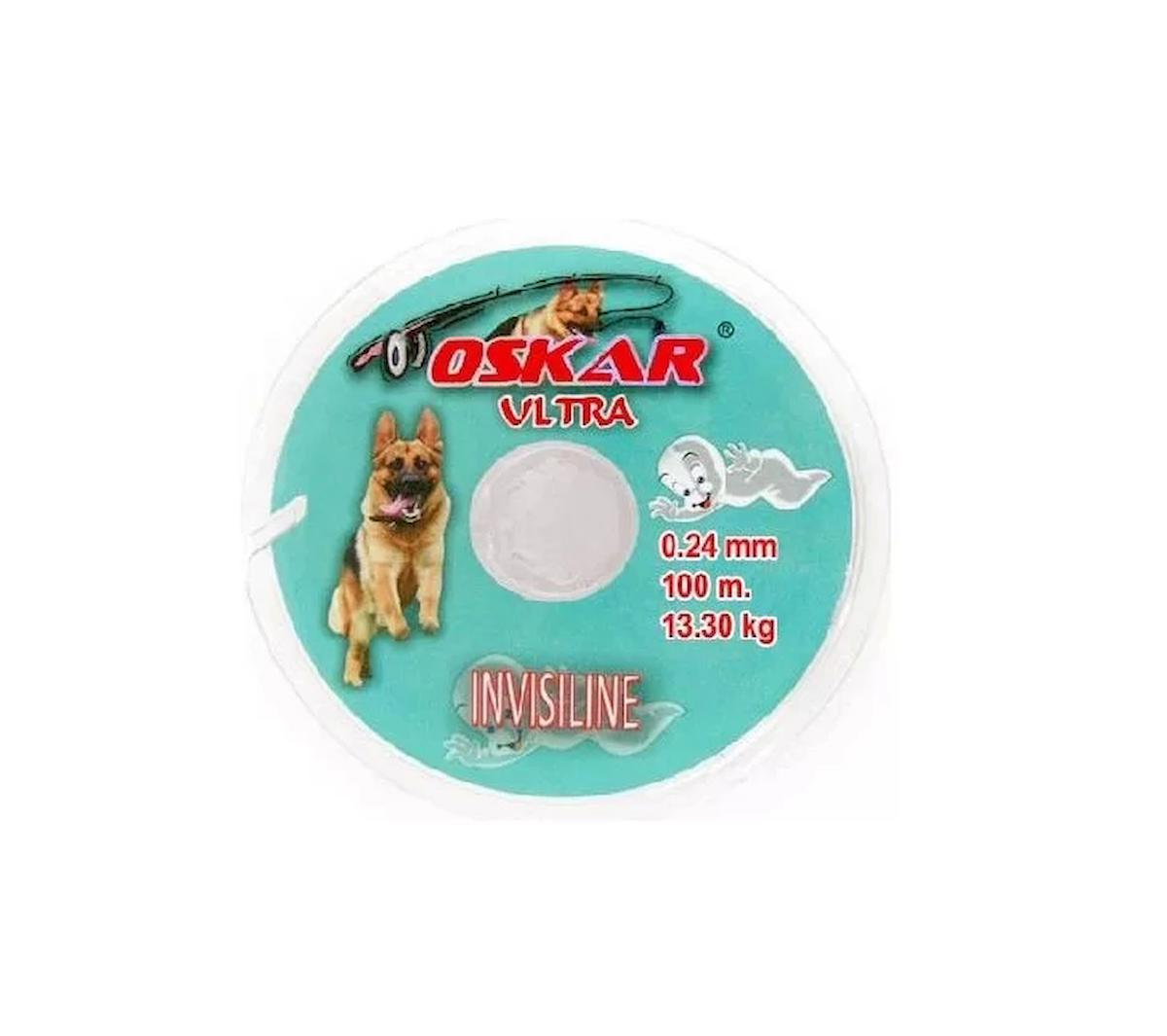 OSCAR HAYALET MİSİNA 100M FLUOROCARBON COATED - 0.08MM