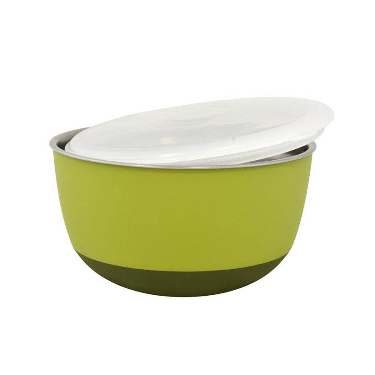 Duvo+ With Lid Bowl Mama Ve Su Kabı 1600ml Green