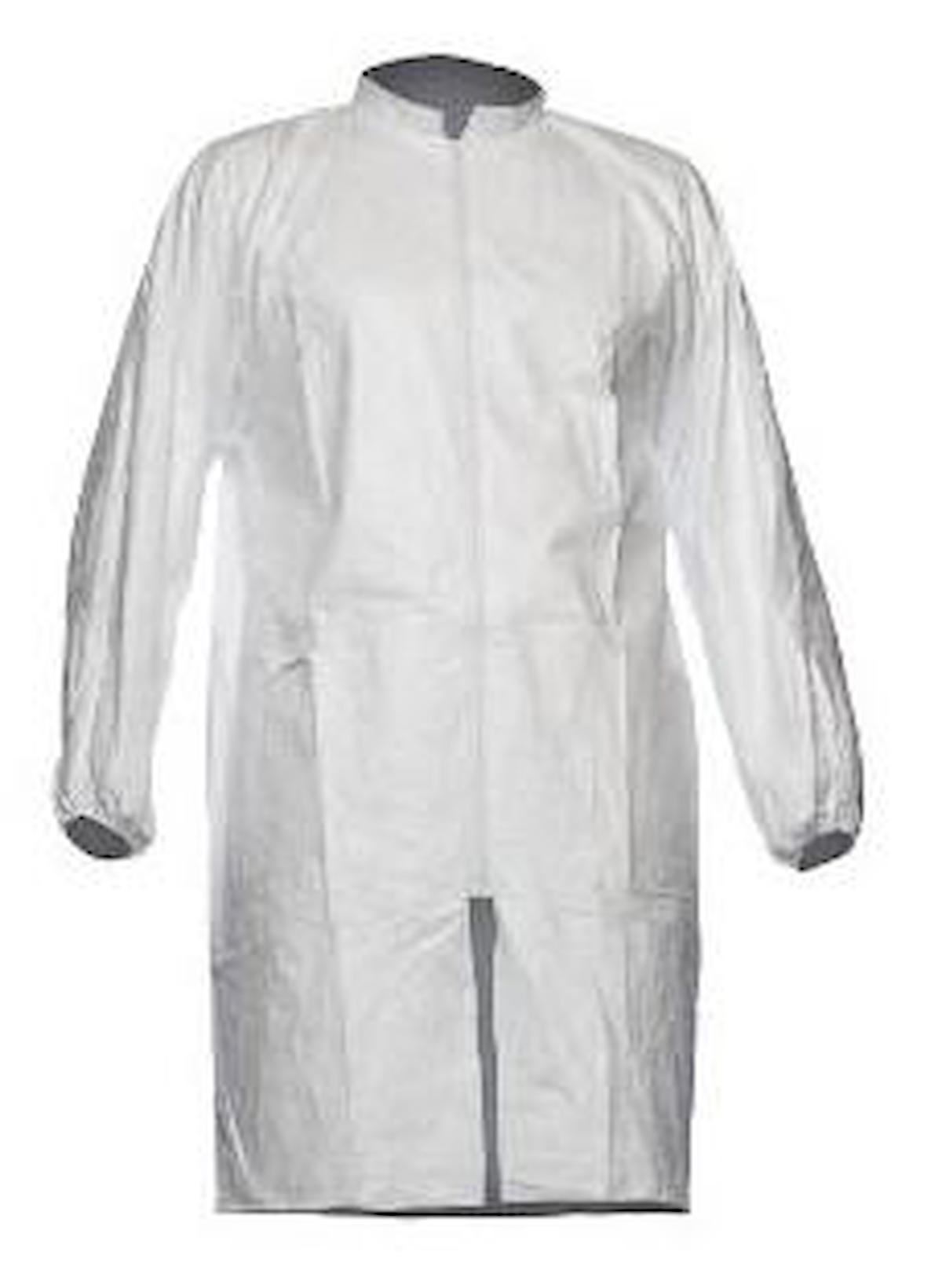 DuPont™ Tyvek® 500 Labcoat PL309NP 2 Cepsiz Fermuarlı Laboratuvar Önlüğü / S Beden