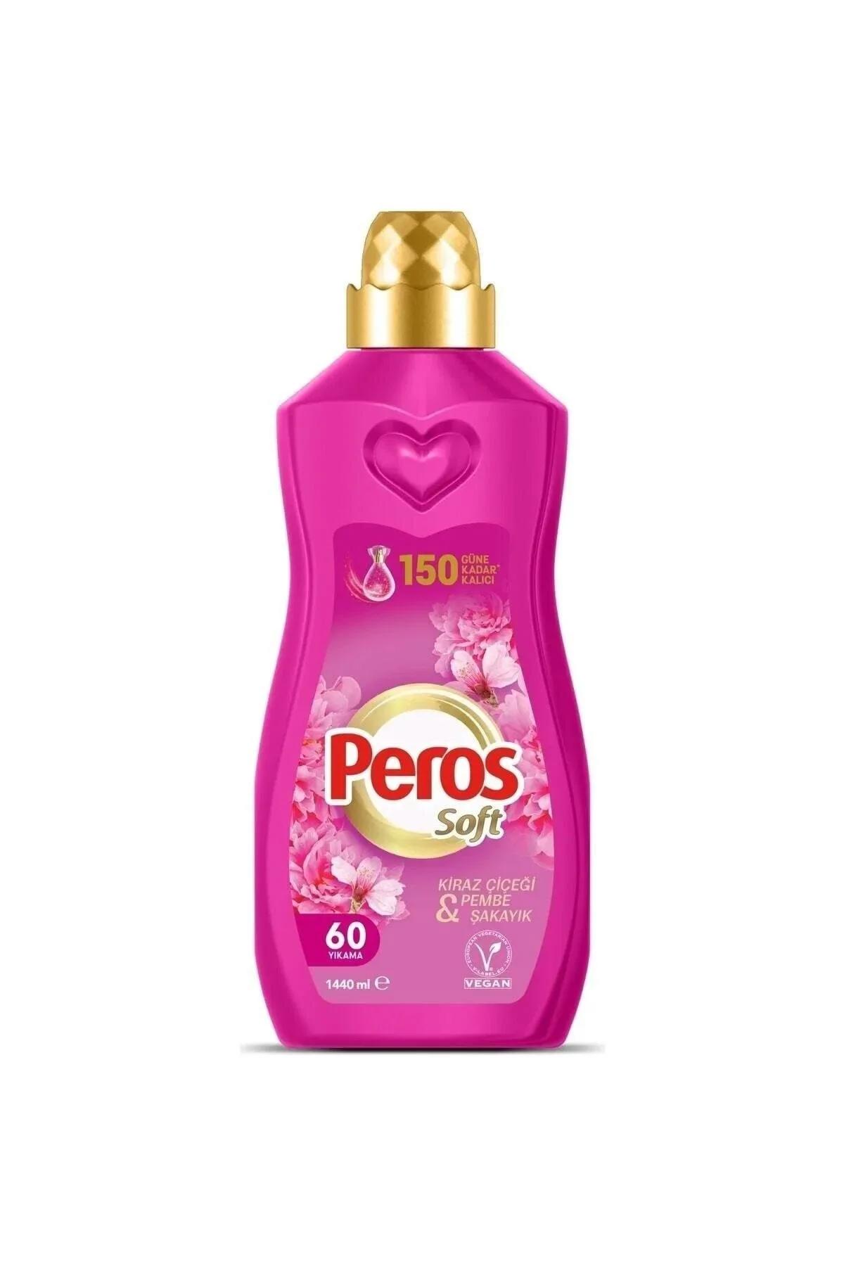 Peros Konsantre Yumuşatıcı Kiraz Çiçeği & Pembe Şakayık 1440 ml