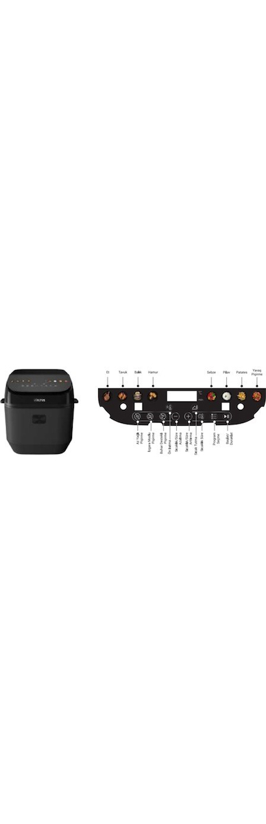 Altus AL 2594 SF Ecofryer Master 7 lt Buhar Destekli Az Yağlı Fritöz