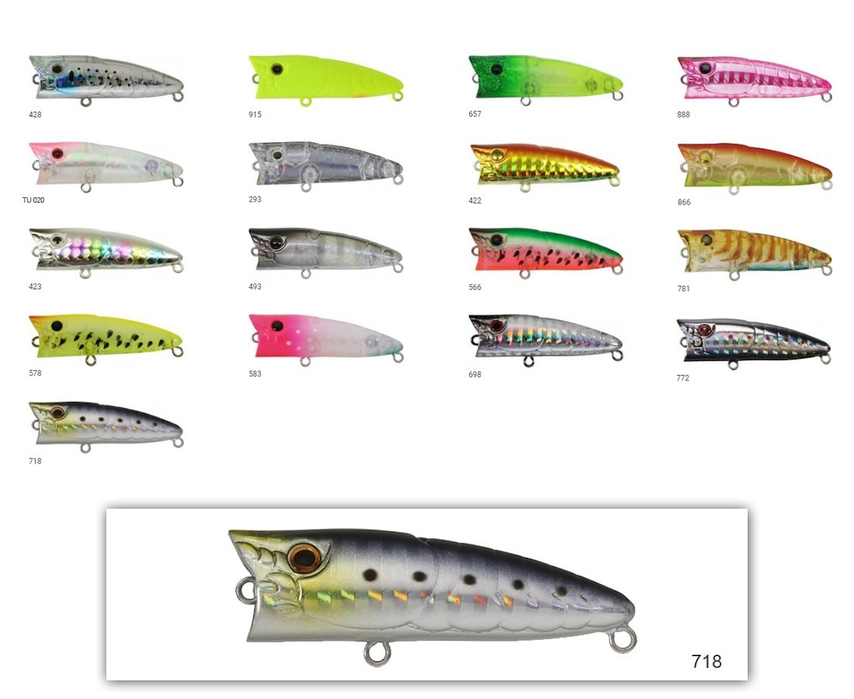 Zipbaits Popper Tiny 48mm Su Üstü Poping 3.7gr LRF Sahtesi 423