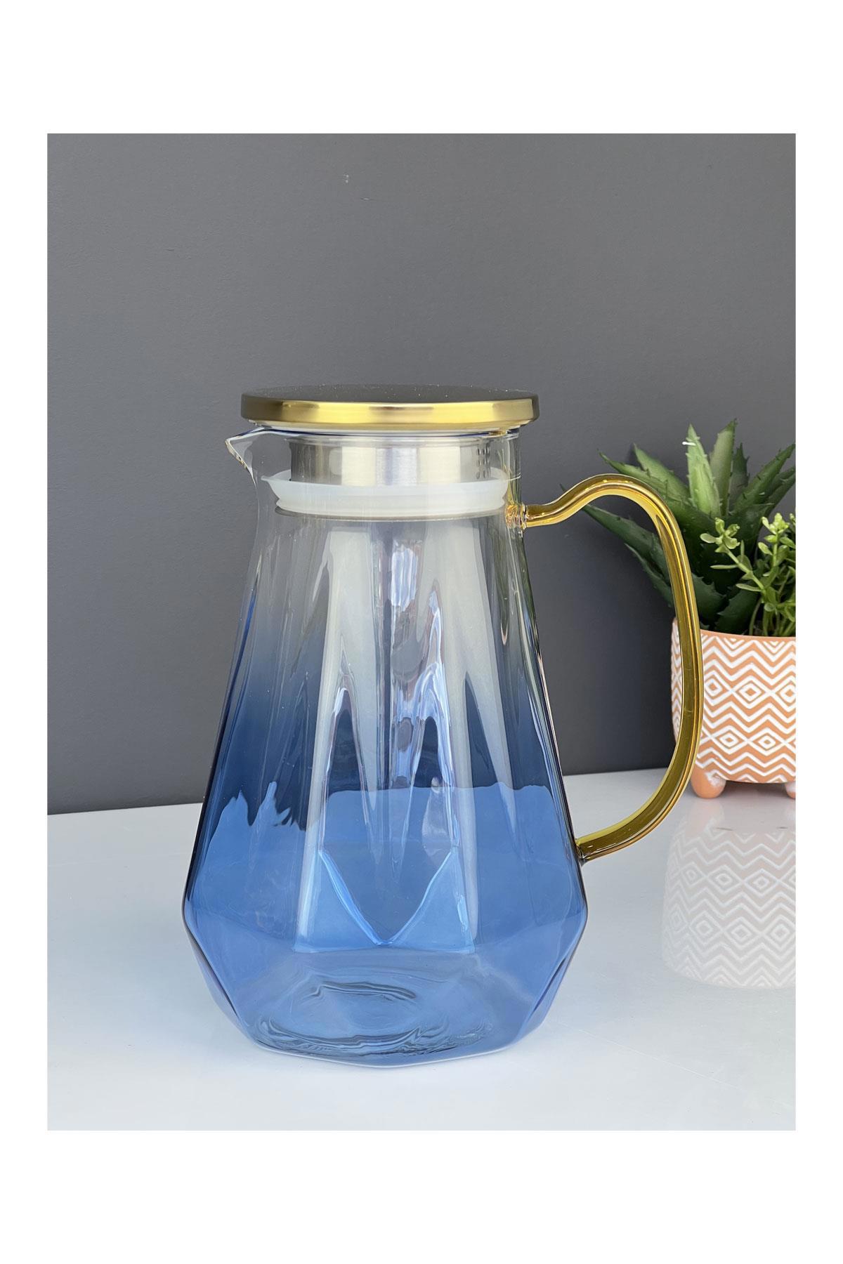 Lüx Borosilikat Blue Luster 1.5 Litre Sürahi