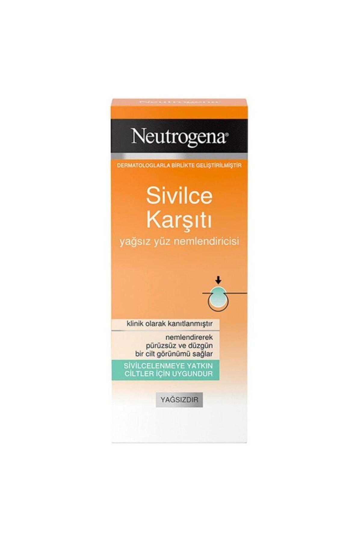 Sivilce Karşıtı Yağsız Yüz Nemlendirici 50 Ml