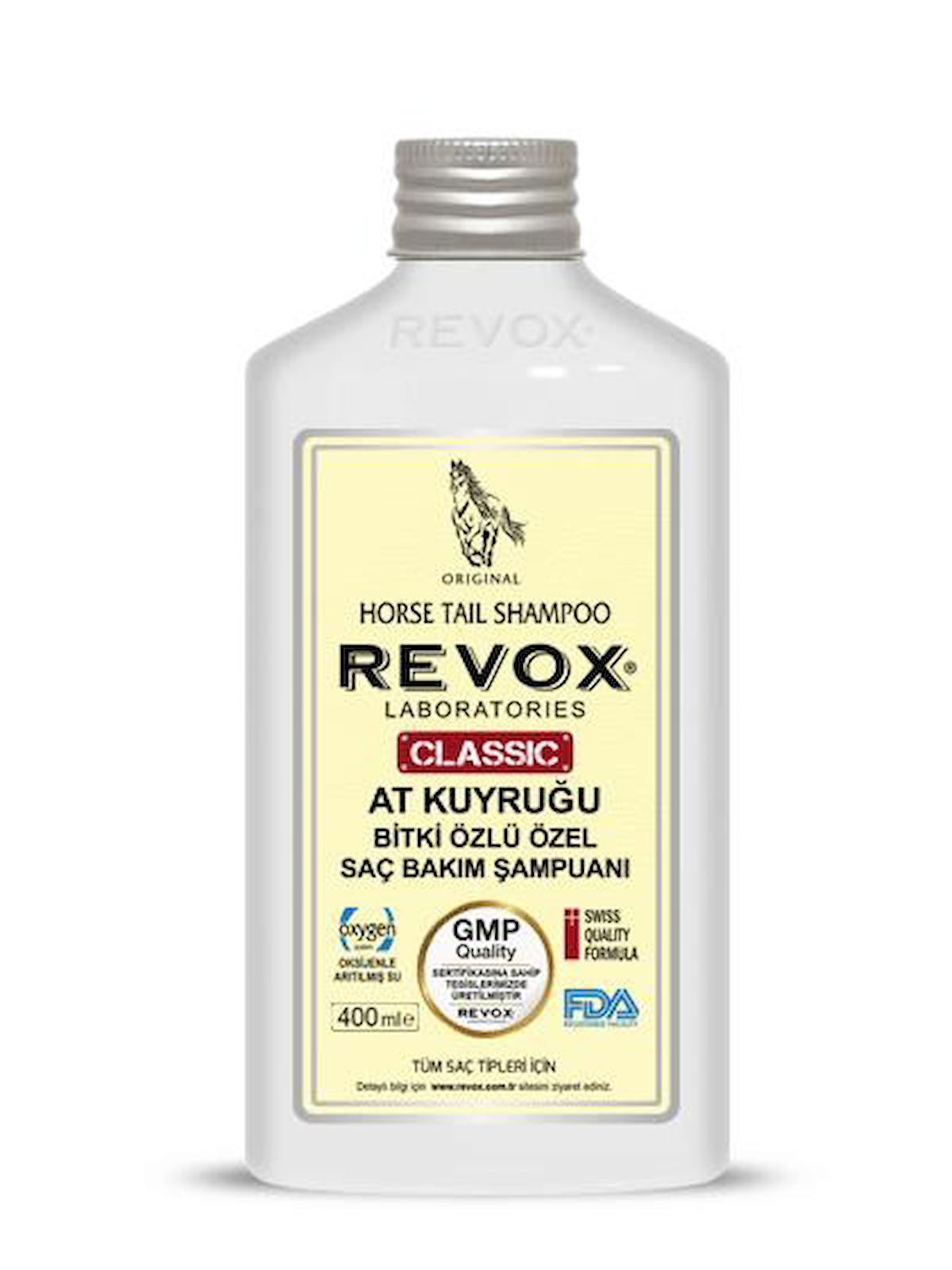 Revox At Kuyruğu Bitki Özlü 400 ml Şampuan