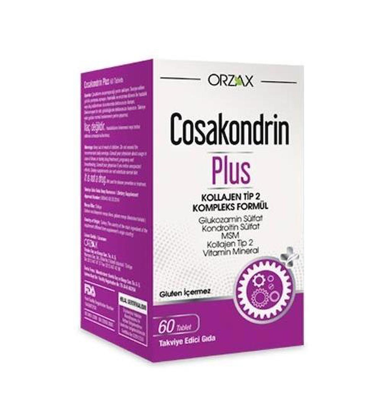 Orzax Cosakondrin Plus 60 Tablet