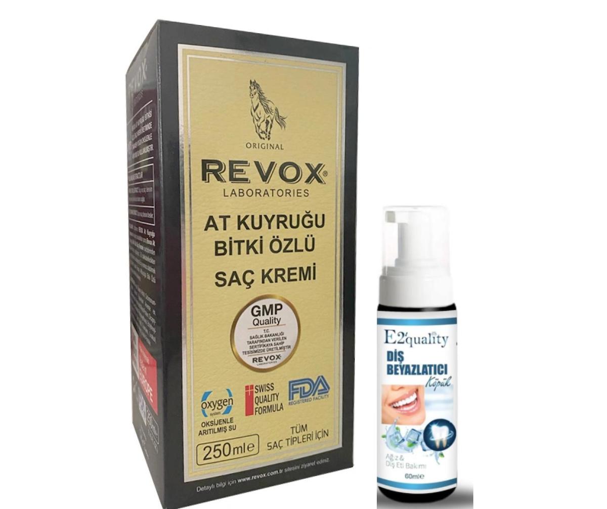 Revox Herbal Hair Cream 250ml- Diş Beyazlatıcı Köpük Hediye