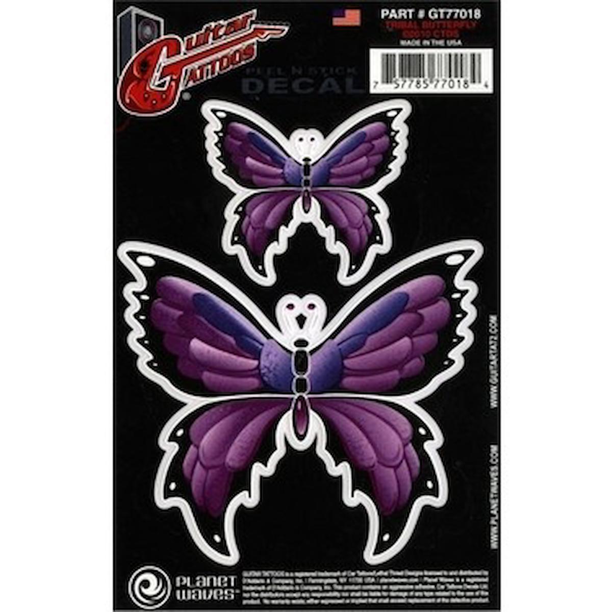 DADDARİO GT77018 STİCKER YAPIŞTIRMA TRIBAL BUTTERFLY