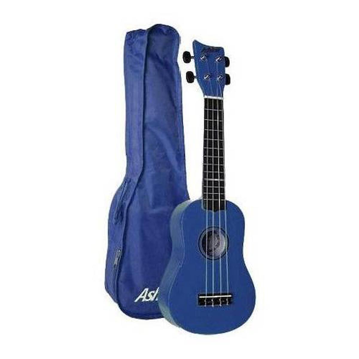 ASHTON UKE100BL UKULELE MAVİ SOPRANO