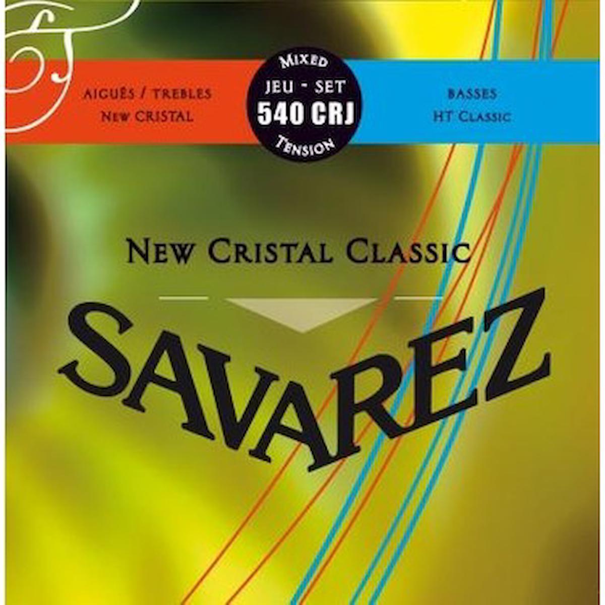 SAVAREZ 540CRJ KLASİK GİTAR TELİ NEW CRİSTAL MİXED TENSİON