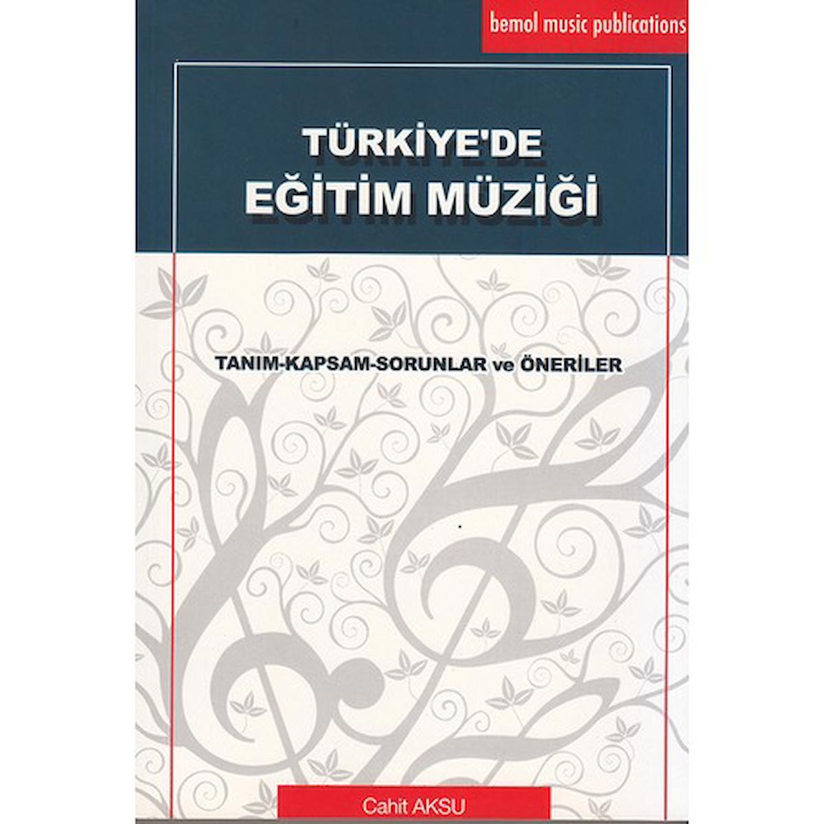 BMY-024 TÜRKİYE DE EĞİTİM MÜZİĞİ-CAHİT AKSU