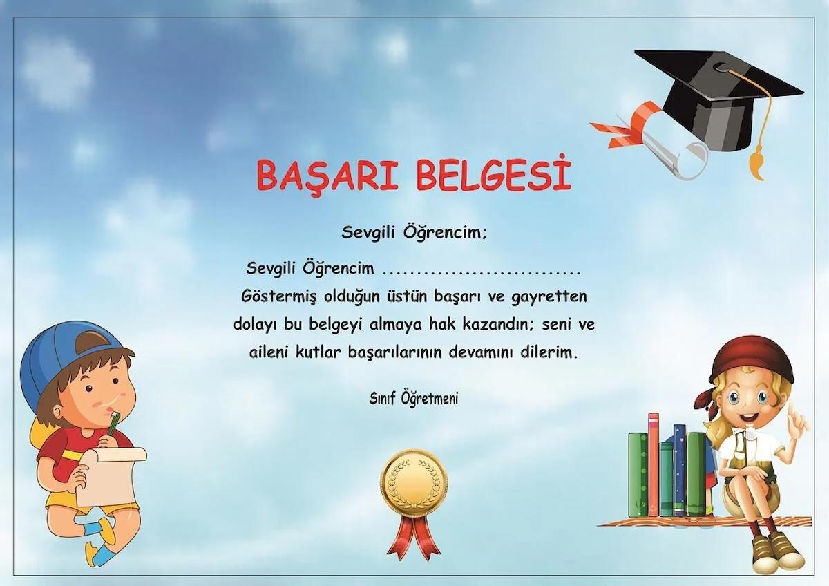 BAŞARI BELGESİ