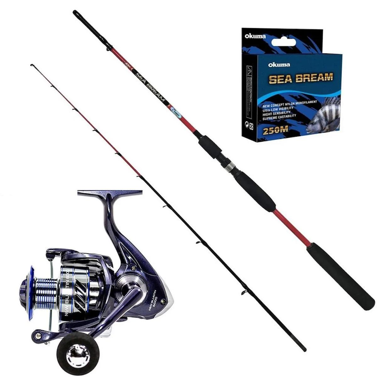 Remixon Bluetin 6000 - Kendo Sea Bream 180cm Tekne Olta Seti