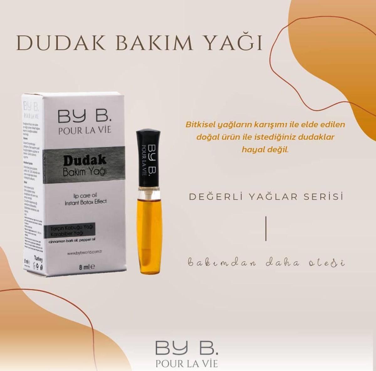 ABUŞİFA BY B. POUR LA VİE DUDAK BAKIM YAĞI BOTOX EFFECT 8ML