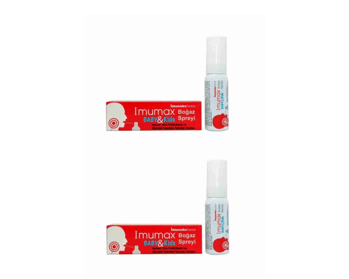 Imumax Baby&Kids Boğaz Spreyi 20 Ml-2 ADET-SKT:09/2025