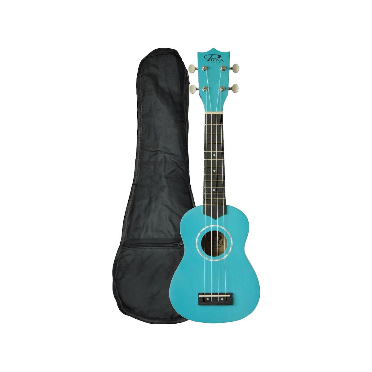 PUKA UK-21BL SOPRANO UKULELE MAVİ KILIF HEDİYE