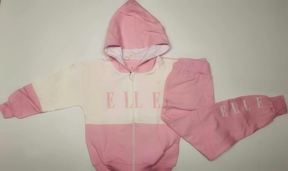 Elle Kids 500190 Pembe Kız Çocuk Takım- 10 Yaş