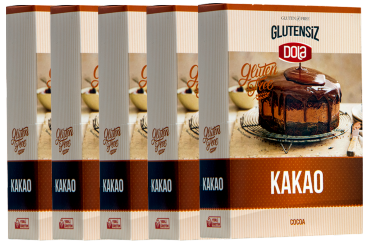 Dola Glutensiz Kakao 100 g 5 Adet