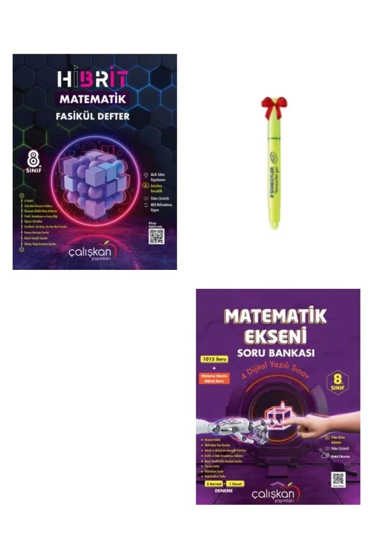 8. Sınıf Matematik Hibrit Fasikül Defter ve Eksen Soru Bankası