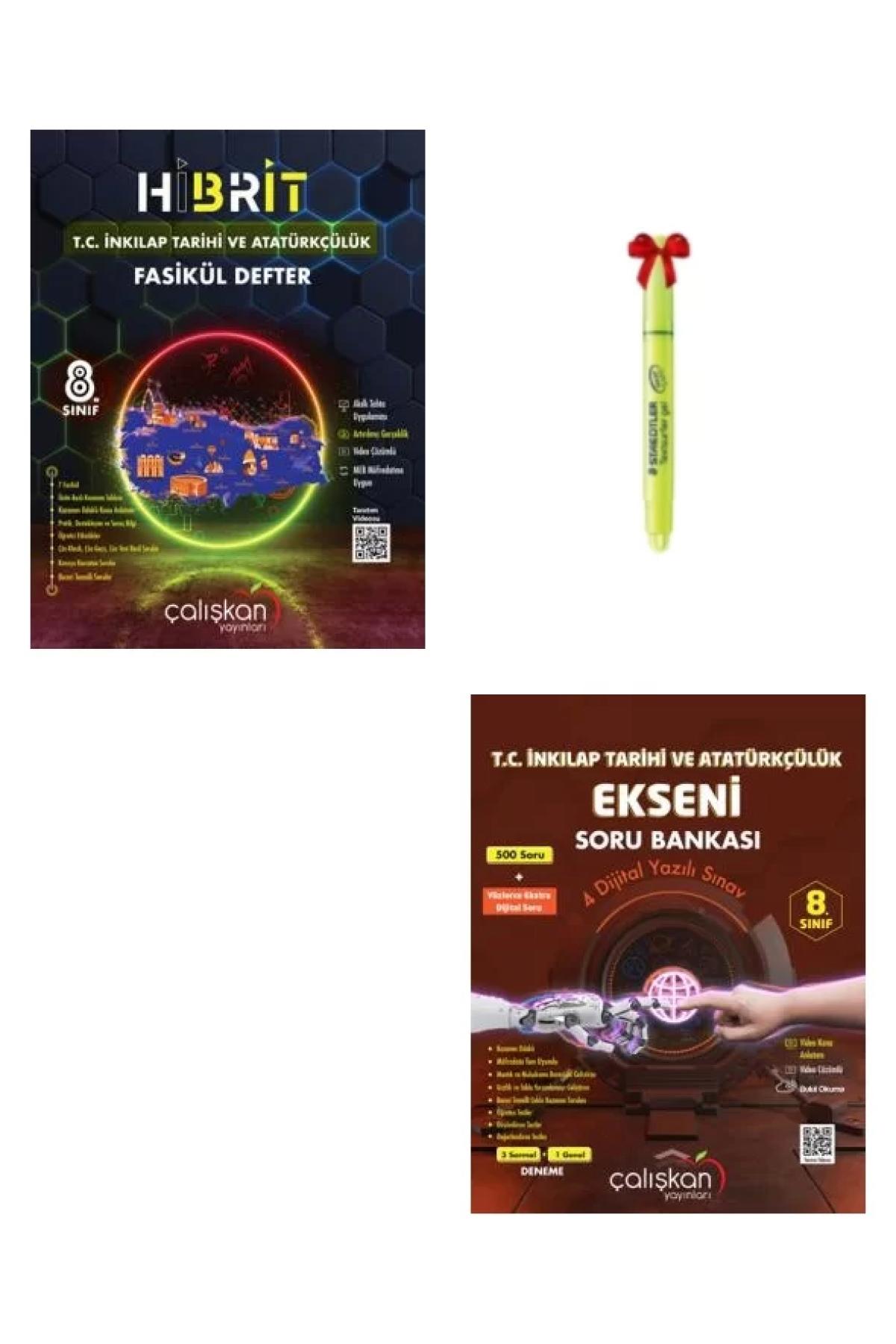 8. Sınıf İnkılap Tarihi Hibrit Fasikül Defter ve Eksen Soru Bankası