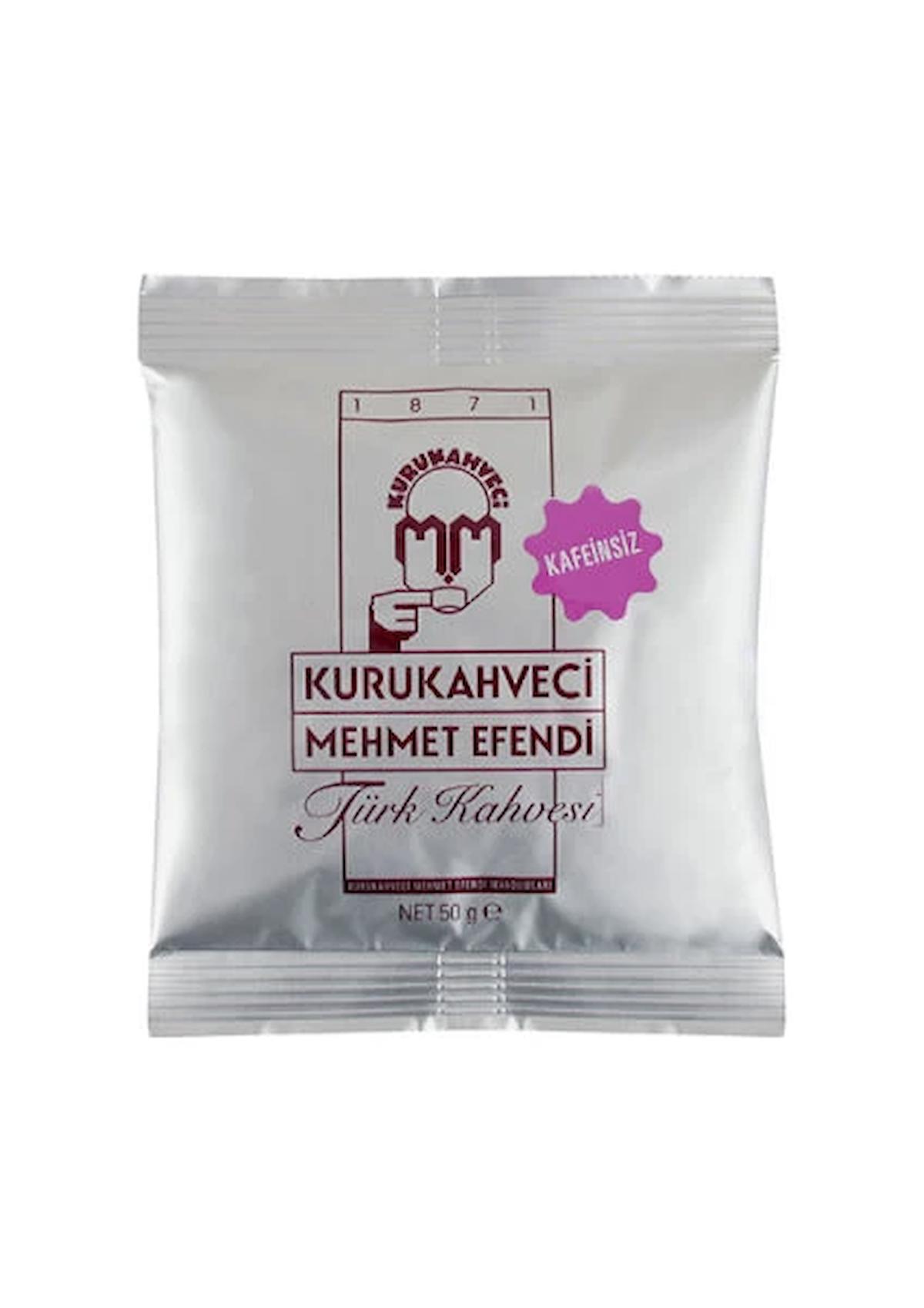 Sade Öğütülmüş Kafeinsiz Türk Kahvesi 50 gr