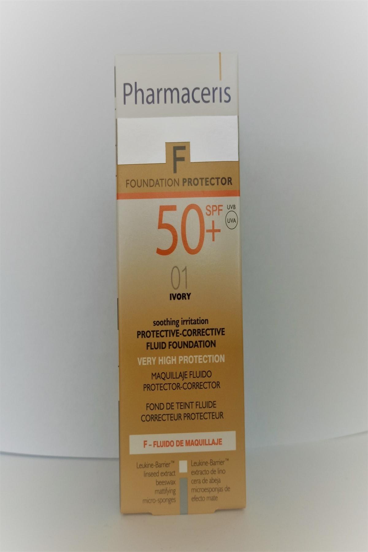 Spf 50 Ivory Protective Corrective Foundation Fluide 50 ml