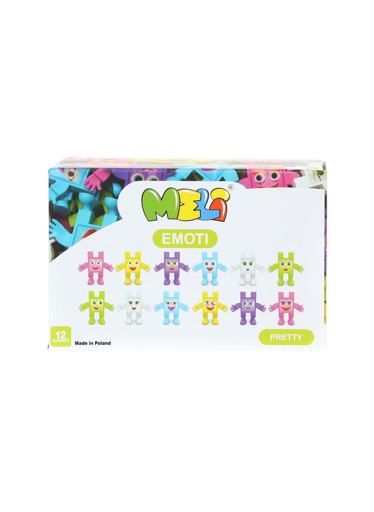 Junoo Yapı Oyunları Meli Toys Blok Oyuncak Emoti Pretty