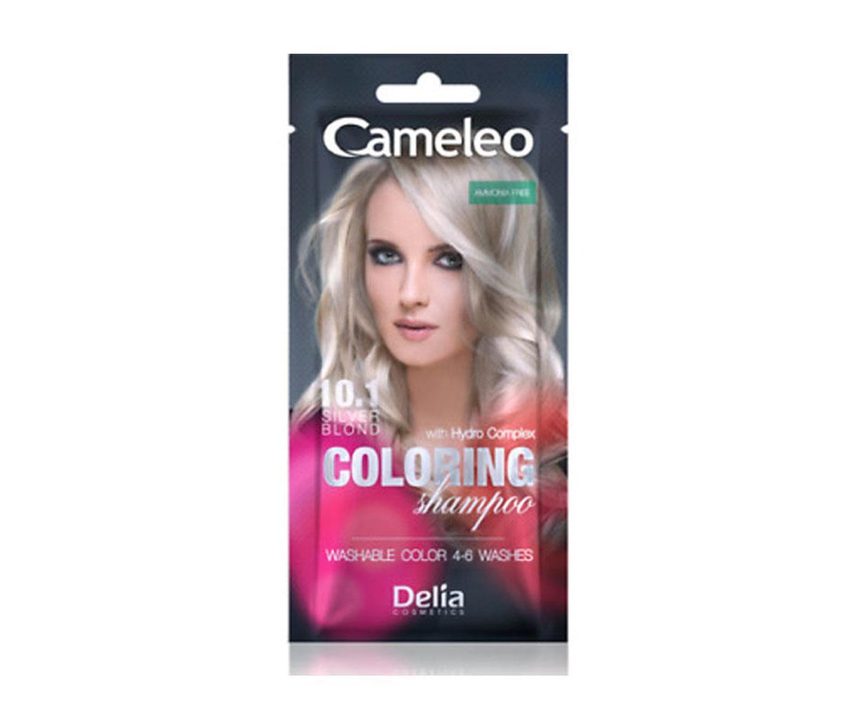 Delia Camelia Saç Renklendirici Şampuan Tek Kullanımlık 10.1 - Silver Blond